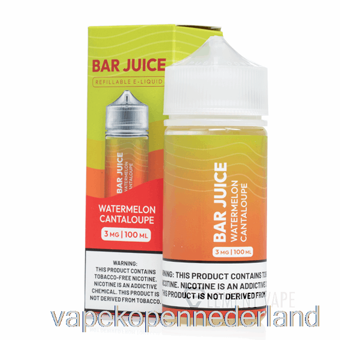 Vape Nederland Watermeloen Meloen - Reep Sap - 100ml 3mg